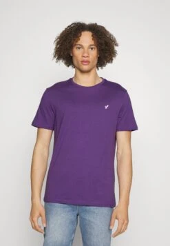 Pier One Unisex 5 Pack - T-Shirt Basic - Light Blue/Purple/White 13 Pier One Unisex 5 Pack - T-Shirt Basic - Light Blue/Purple/White -Pier One 095b9a3674da4547b14b54174212bae2