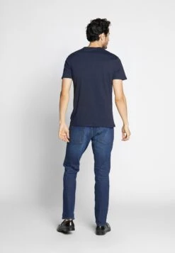 Pier One 4 Pack - T-Shirt Basic - Black/White/Blue -Pier One 0ca3960a59ed4451aec4ebc371a3d206