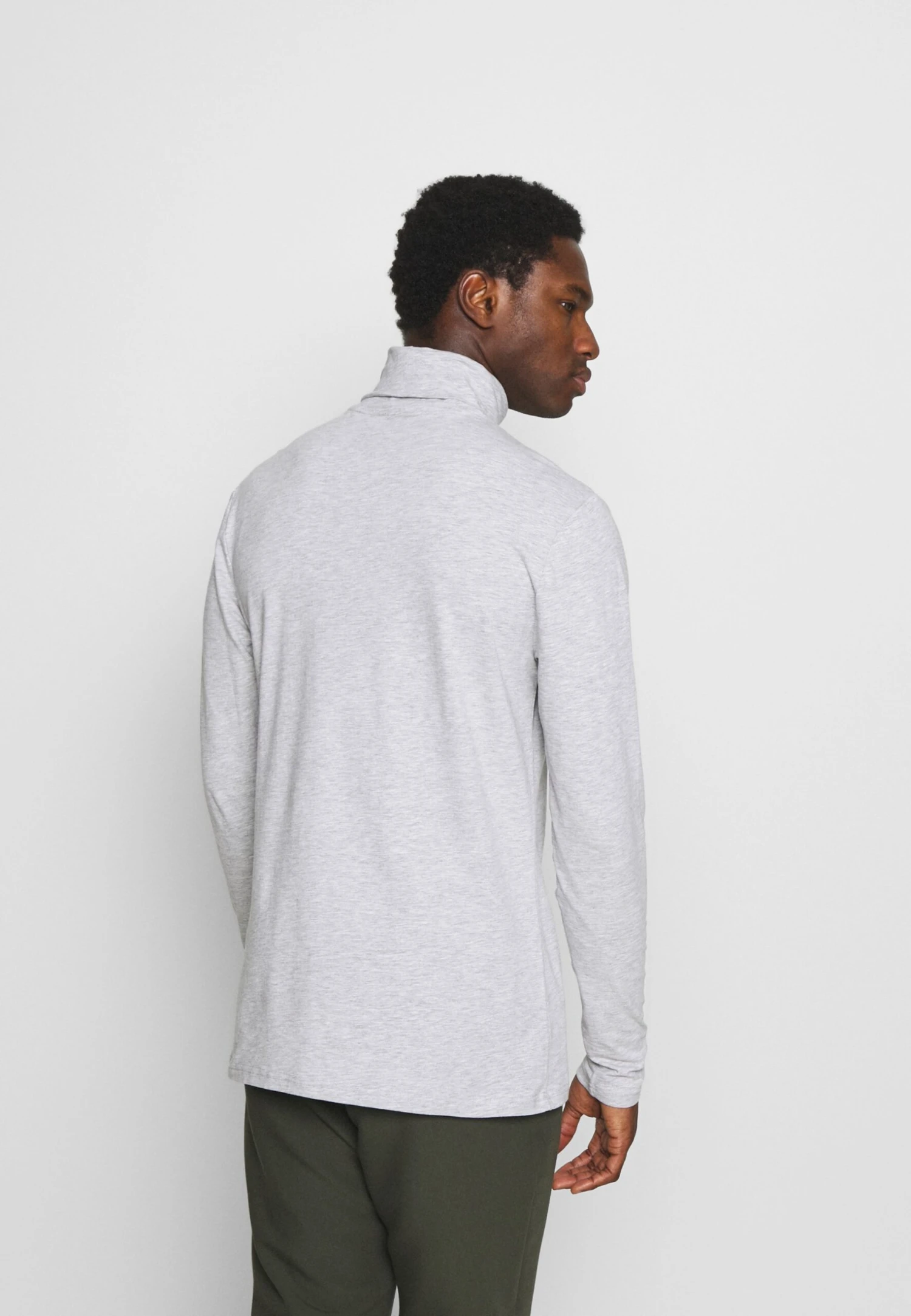 Pier One Longsleeve - Mottled Grey 5 Pier One Longsleeve - Mottled Grey - Afbeelding 3