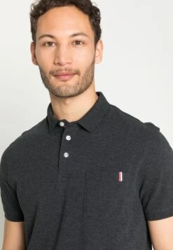 Pier One Tricolore Trim- Poloshirt - Dark Grey -Pier One 0dfeee19037545a69c6630d8c2f8d99a