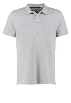 Pier One Basic - Poloshirt - Light Grey Melange -Pier One 10e260893eaf4e15a7c5df4606c48a4d