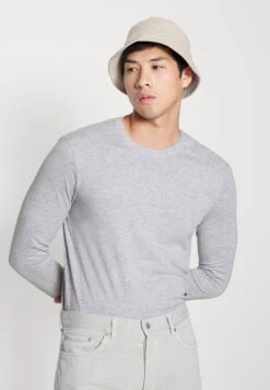 Pier One 5 Pack - Longsleeve - Light Grey/White/Black -Pier One 13d2778c891a44c2877f7643ec98e1b6