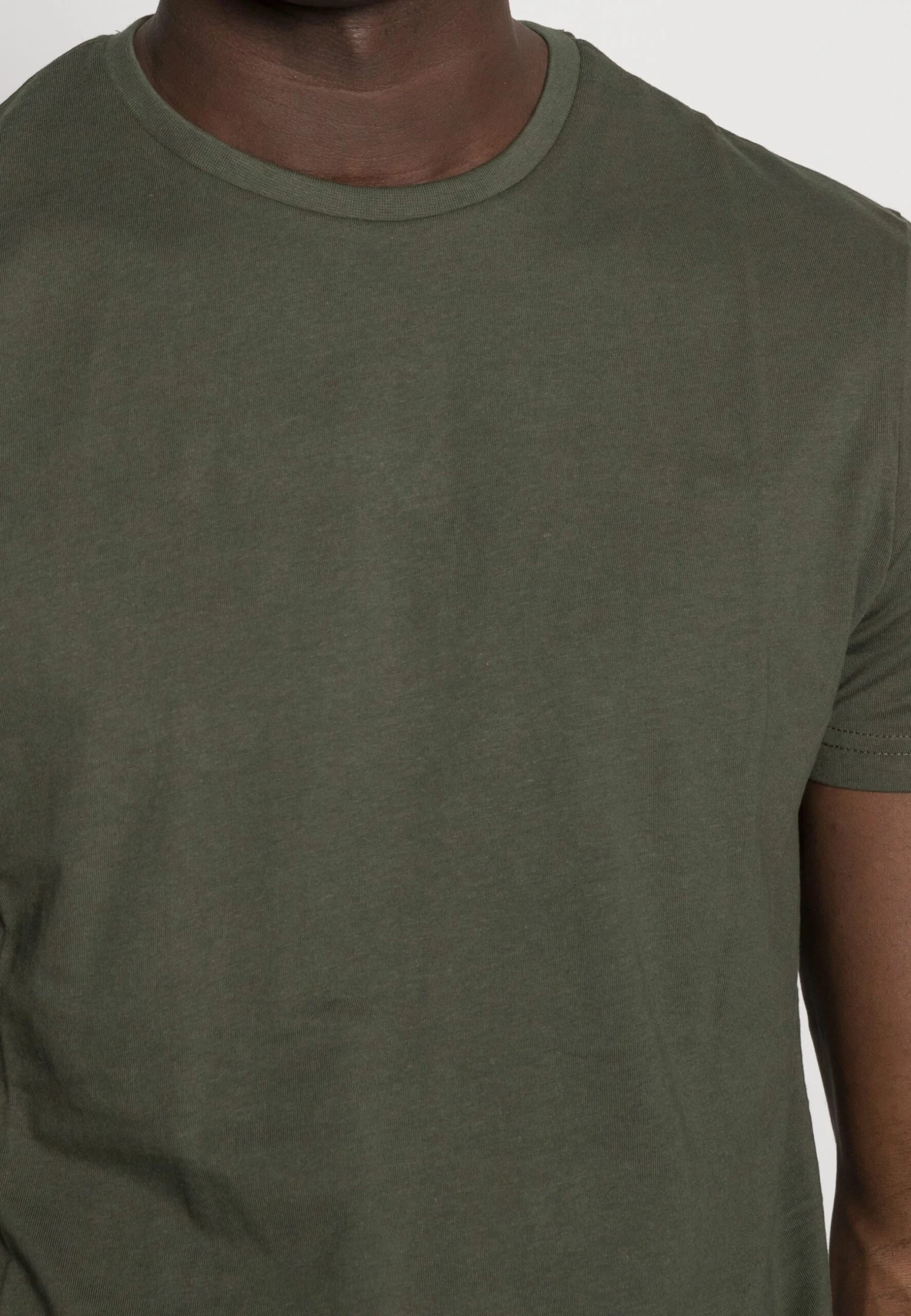 Pier One 5 Pack - T-Shirt Basic - Dark Blue/Grey/Khaki 10 Pier One 5 Pack - T-Shirt Basic - Dark Blue/Grey/Khaki - Afbeelding 8