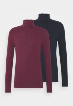 Pier One 2 Pack - Longsleeve - Bordeaux/Dark Blue 14 Pier One 2 Pack - Longsleeve - Bordeaux/Dark Blue -Pier One 15b3fdd2dffe4700a6e46e3d2263d522