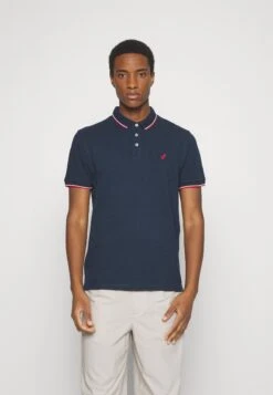 Pier One 2 Pack - Poloshirt - Light Grey/Dark Blue -Pier One 18d5d661fdb2419db8b1fd34553ba715