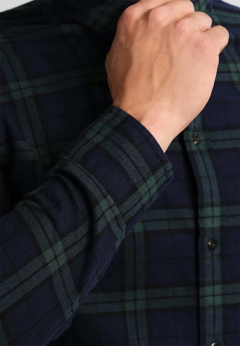 Pier One Overhemd - Green / Blue 7 Pier One Overhemd - Green / Blue - Afbeelding 5