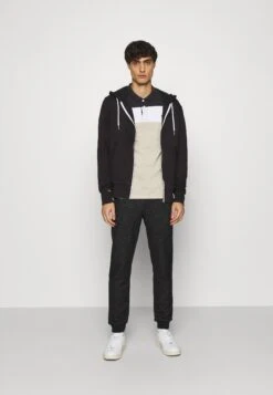 Pier One Poloshirt - Black/Sand -Pier One 21d1426b2ec64756b1504c993448a1df