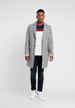 Pier One Longsleeve - Offwhite/Dark Blue -Pier One 29e109eae189405994b919b5d531fb69