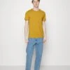 Pier One 5 Pack - T-Shirt Basic - Mottled Dark Blue/Yellow/Orange -Pier One 2a925dd5c55543b8bb1a0ca48bf53ad0