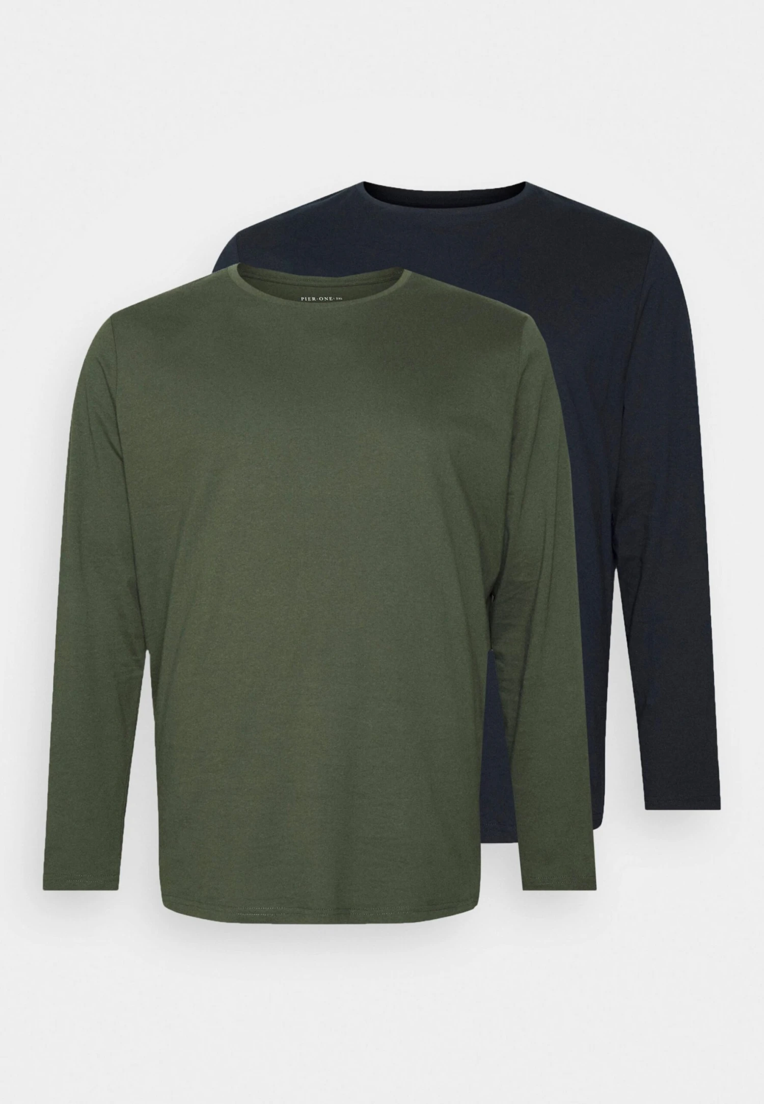 Pier One 2 Pack - Longsleeve - Dark Green/Dark Blue 7 Pier One 2 Pack - Longsleeve - Dark Green/Dark Blue - Afbeelding 5