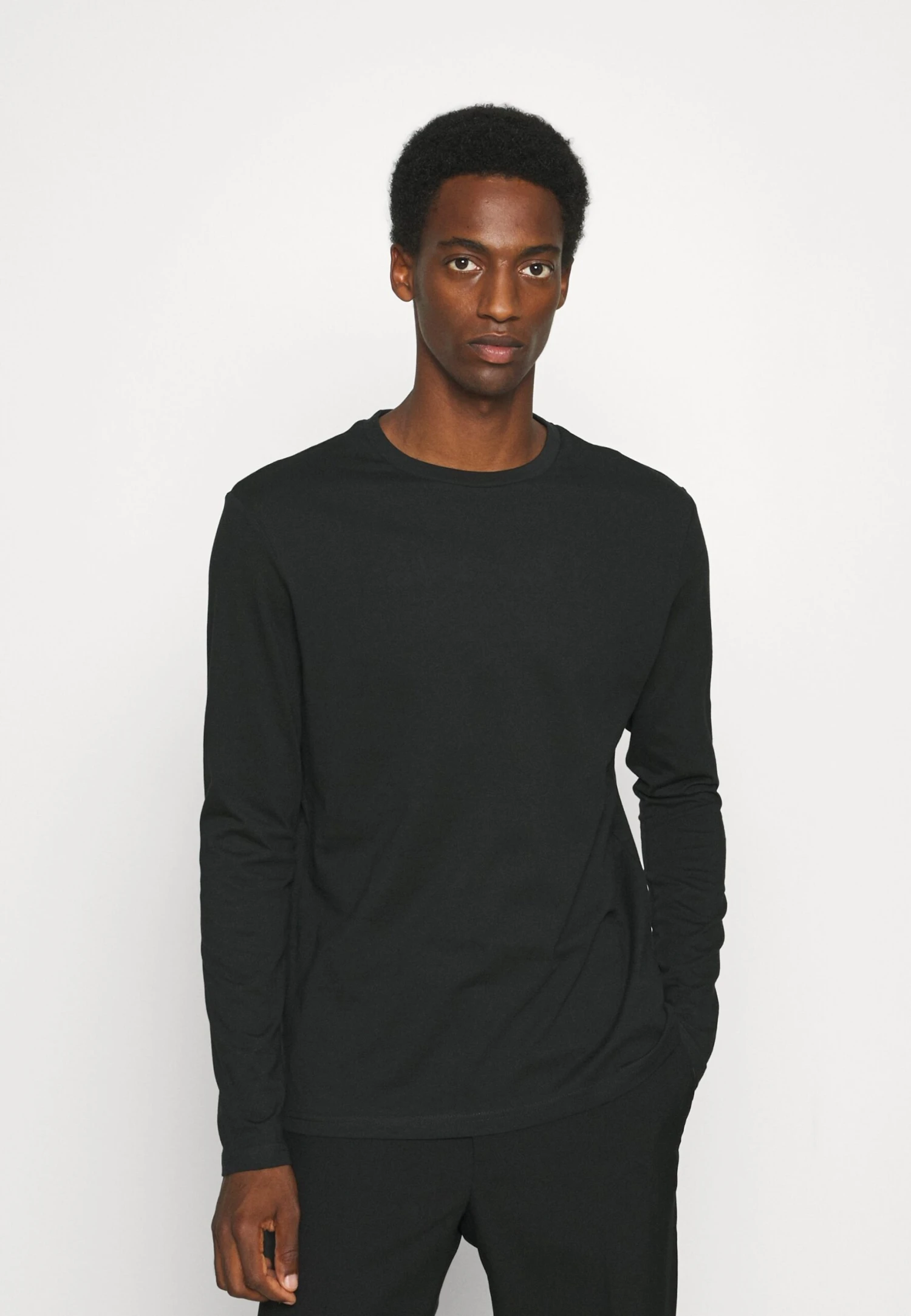 Pier One Longsleeve - Black/Dark Grey/Olive 6 Pier One Longsleeve - Black/Dark Grey/Olive - Afbeelding 4