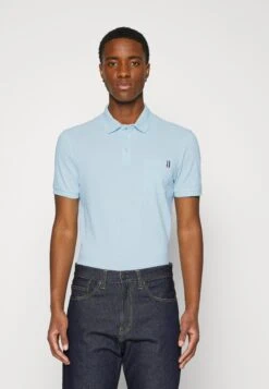 Pier One 2 Pack - Poloshirt - Light Blue/Black -Pier One 309c2f48d441479b8459d616858b980c