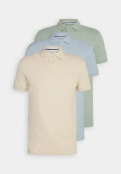 Pier One 3 Pack - Poloshirt - Mint/Tan/Light Blue 15 Pier One 3 Pack - Poloshirt - Mint/Tan/Light Blue -Pier One 32306465451b49b68887f2f3443fe714