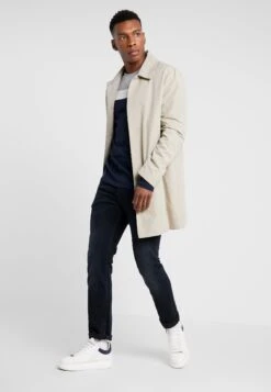 Pier One Longsleeve - Grey/Dark Blue -Pier One 368915e888ab4561b1d09f9cf413b7ec