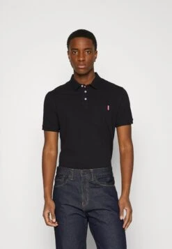 Pier One 2 Pack - Poloshirt - Light Blue/Black -Pier One 38556417d6c34a8e8836e74ae570092a