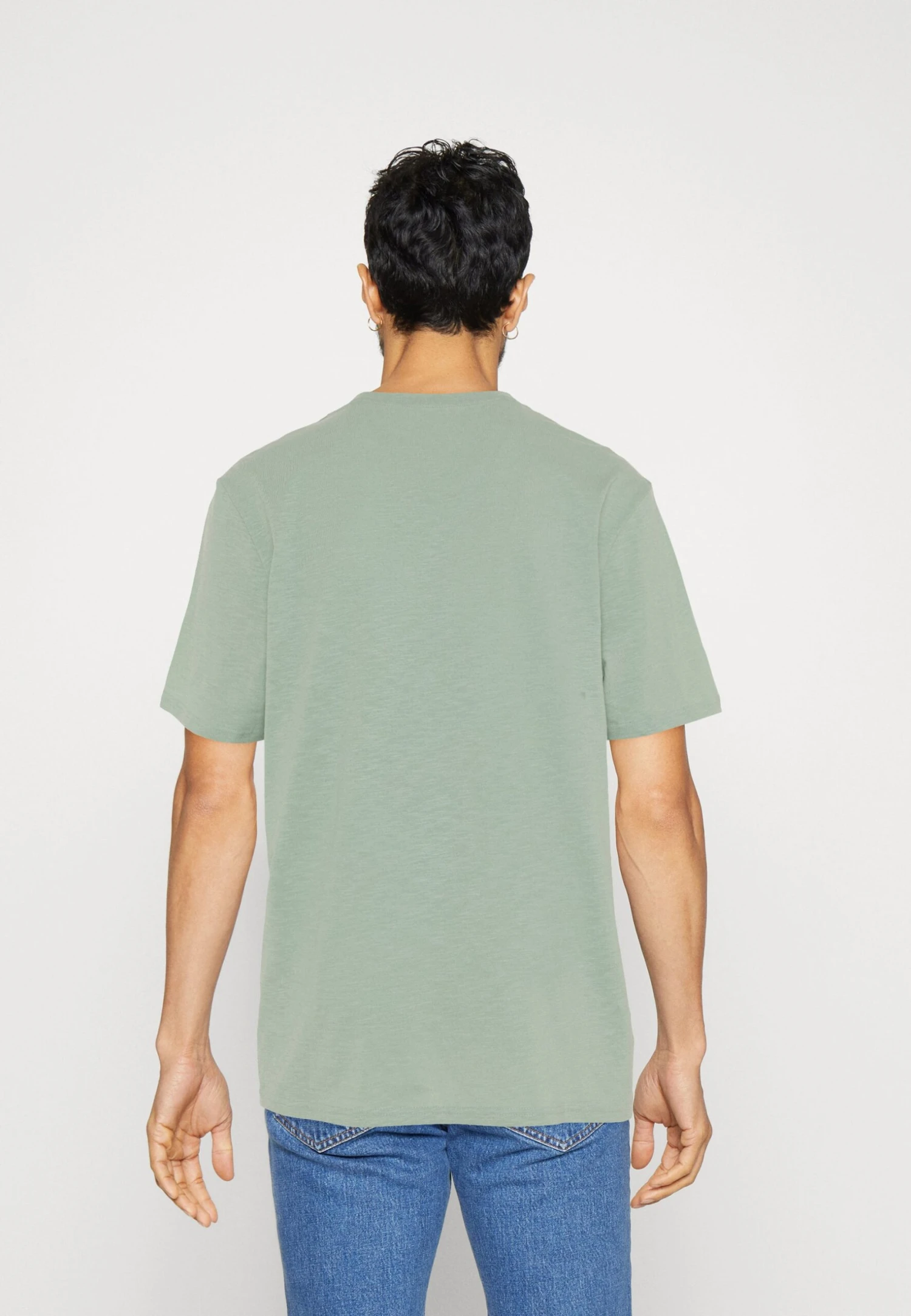 Pier One 5 Pack - T-Shirt Basic - Mint/Off-White/Khaki 5 Pier One 5 Pack - T-Shirt Basic - Mint/Off-White/Khaki - Afbeelding 3