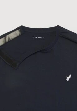 Pier One T-Shirt Basic - Dark Blue -Pier One 3eb2d7283be1494881062bf1fb6eea4e