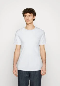 Pier One 5 Pack - T-Shirt Basic - White/Off-White/Light Grey/Beige/Black -Pier One 4056b30b5189444882c695ca4007c80d