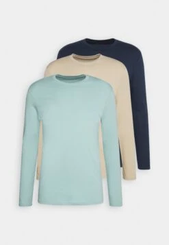 Pier One Longsleeve - Light Green/Beige/Dark Blue 11 Pier One Longsleeve - Light Green/Beige/Dark Blue -Pier One 40d04e68ee814dfc847573e7145dfb15