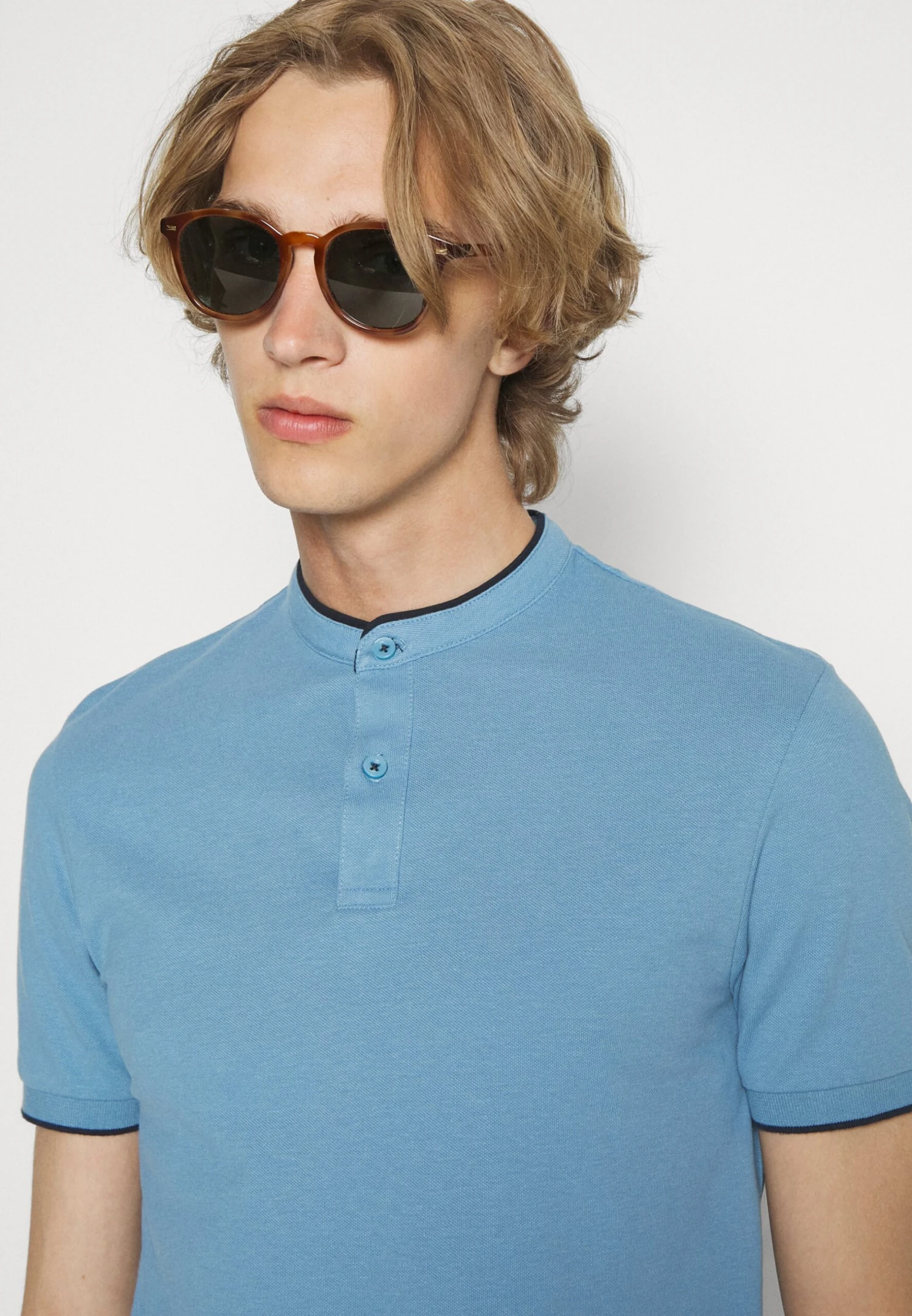 Pier One T-Shirt Basic - Light Blue 6 Pier One T-Shirt Basic - Light Blue - Afbeelding 4