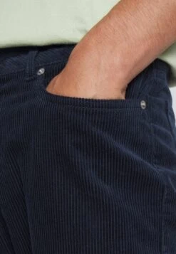 Pier One Corduroy - Broek - Dark Blue -Pier One 4a62c5c14b3942dd807a08dcdf55b80a