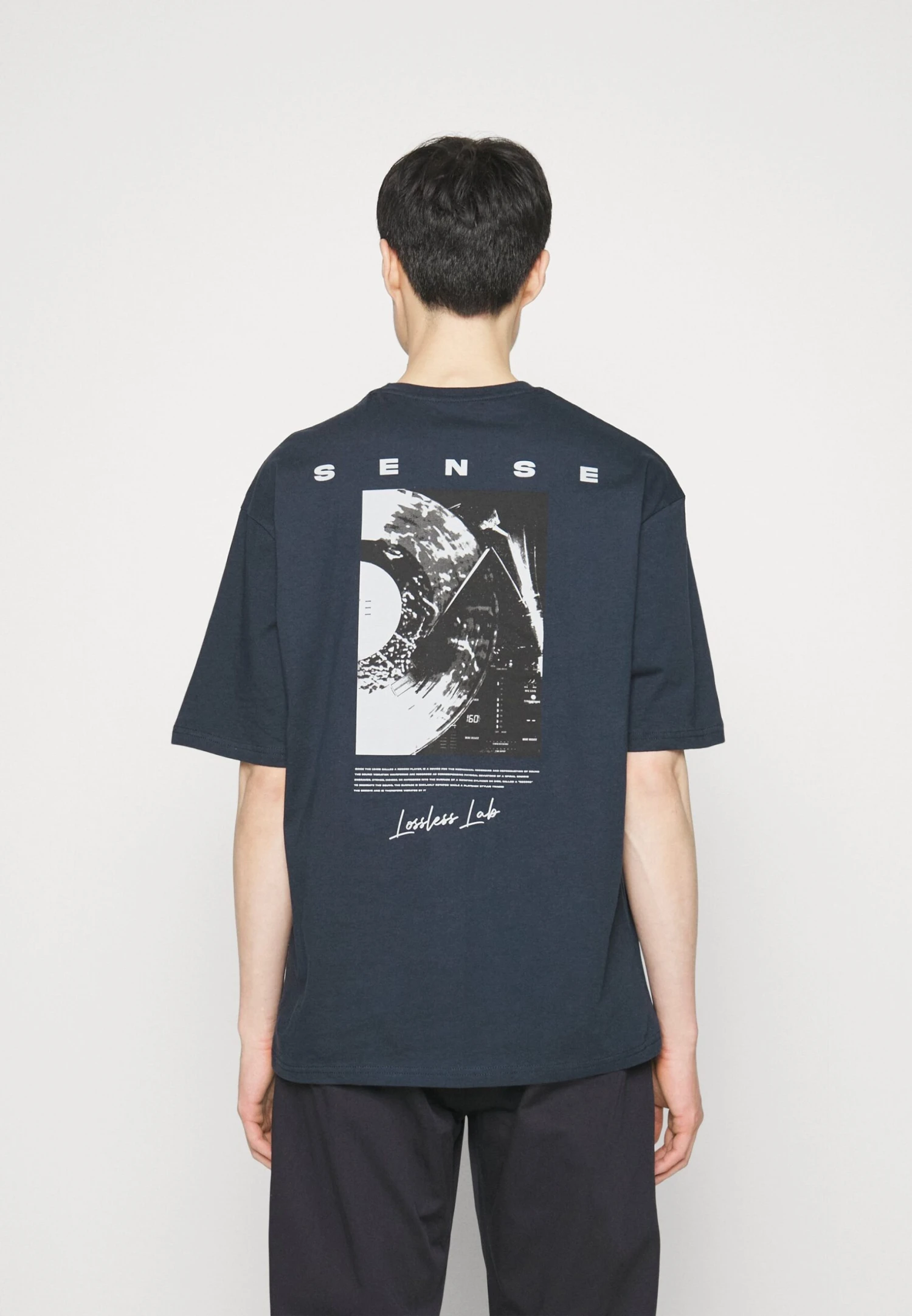 Pier One Sense Tee- T-Shirt Print - Dark Blue 5 Pier One Sense Tee- T-Shirt Print - Dark Blue - Afbeelding 3