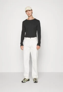 Pier One 2 Pack - Longsleeve - Black/Khaki