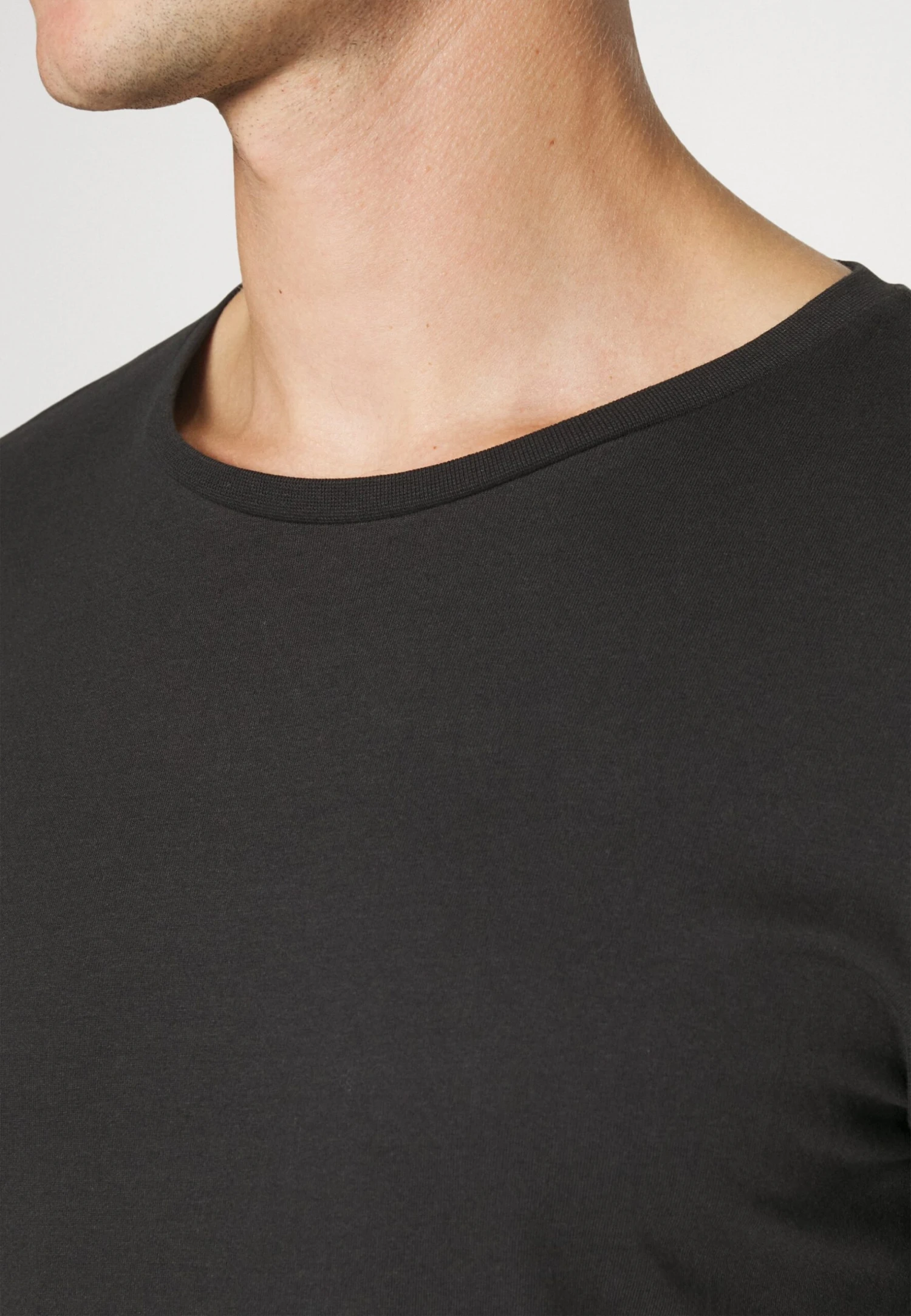 Pier One 2 Pack - Longsleeve - Black/Mottled Dark Grey 10 Pier One 2 Pack - Longsleeve - Black/Mottled Dark Grey - Afbeelding 8