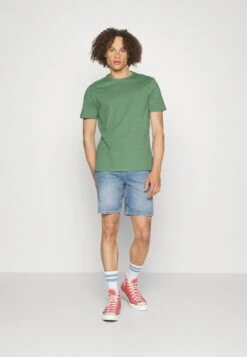 Pier One Unisex 5 Pack - T-Shirt Basic - Light Blue/Purple/White