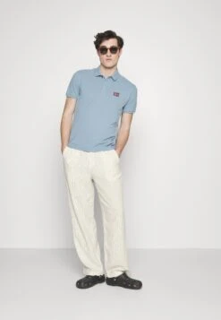 Pier One Drawcord Trousers Linen Blend - Broek - Off-White -Pier One 5d918e0f8153463d8ff6d30249d45c91