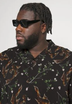 Pier One Asian Print Resort - Overhemd -Black -Pier One 666a2720beb548beb94f440457a8daa5