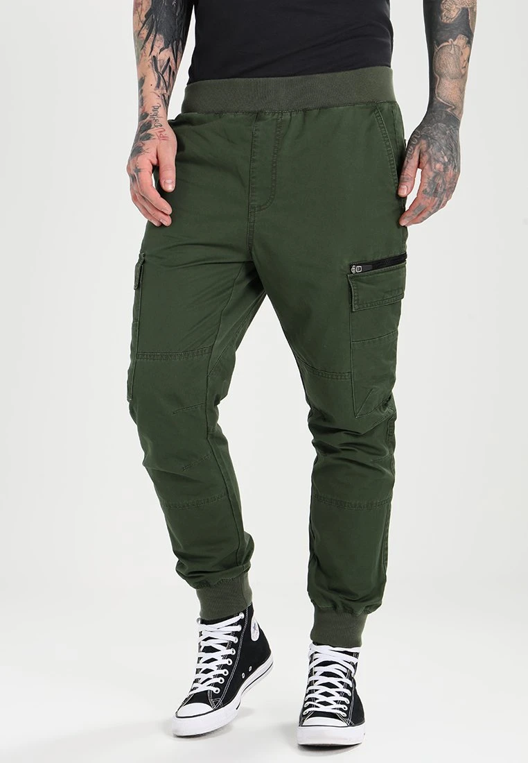 Pier One Cargobroek - Dark Green 3 Pier One Cargobroek - Dark Green