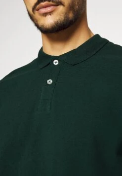 Pier One Long Sleeve 2 Pack- Poloshirt - Dark Grey/Khaki -Pier One 68dbc4c51b504bd5a94aea86ef156cd2