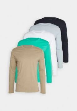Pier One 5 Pack - Longsleeve - Tan/Light Blue/White 19 Pier One 5 Pack - Longsleeve - Tan/Light Blue/White -Pier One 6bab34ae64a94372b877e572b3565cc7