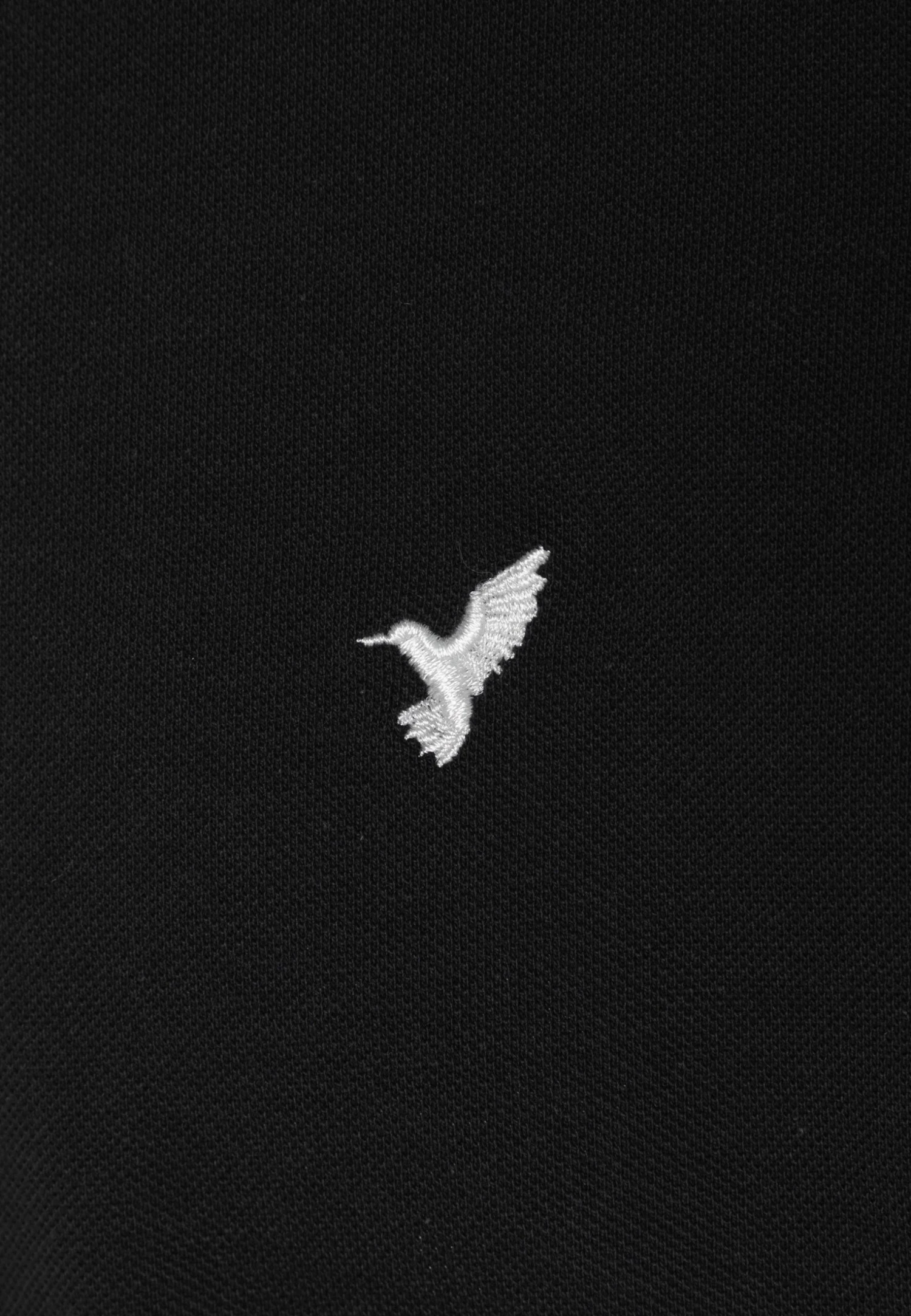 Pier One Pique Embro Detail- T-Shirt Basic - Black 5 Pier One Pique Embro Detail- T-Shirt Basic - Black - Afbeelding 3