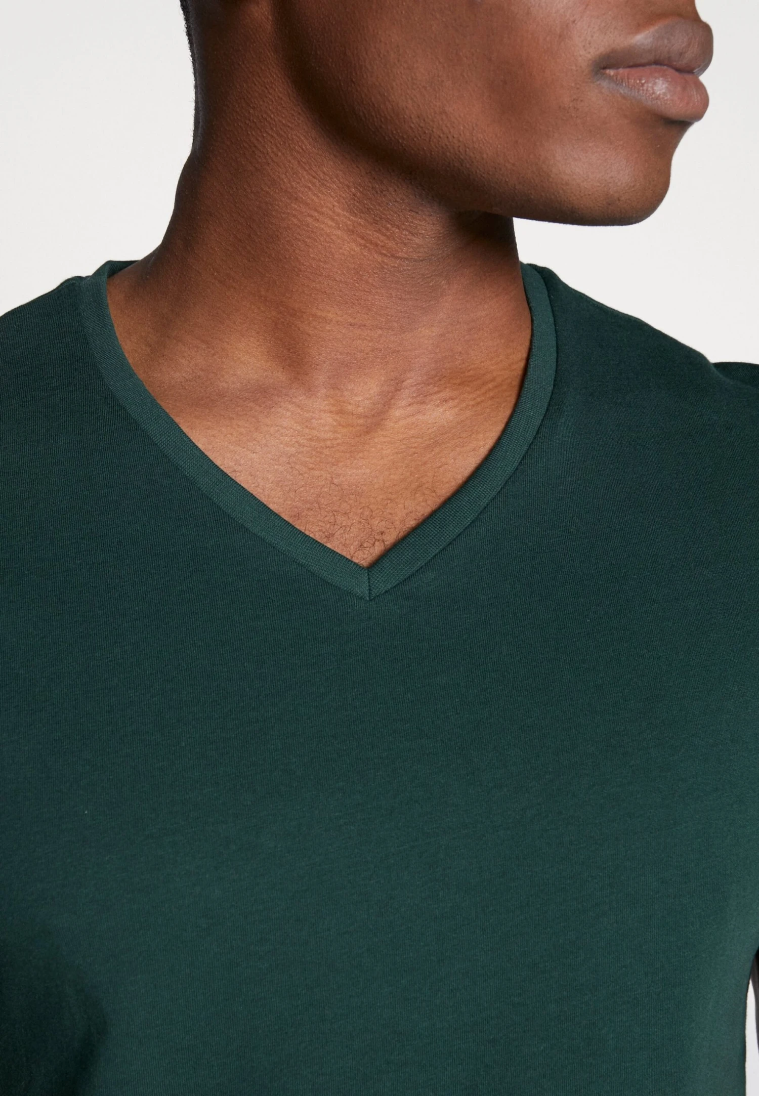 Pier One 3 Pack- T-Shirt Basic - Black, Grey, Green 7 Pier One 3 Pack- T-Shirt Basic - Black, Grey, Green - Afbeelding 5