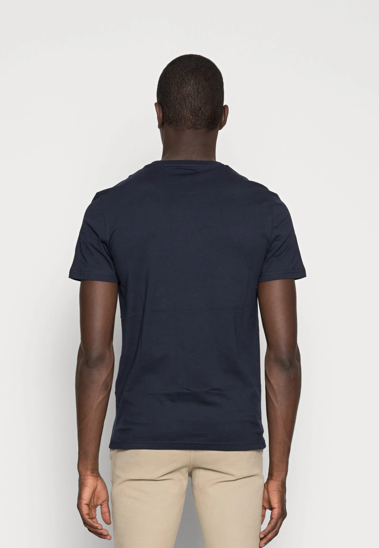 Pier One 5 Pack - T-Shirt Basic - Dark Blue/Grey/Khaki 5 Pier One 5 Pack - T-Shirt Basic - Dark Blue/Grey/Khaki - Afbeelding 3