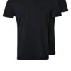 Pier One 2 Pack - T-Shirt Basic - Black -Pier One 780252fa691540f5a0c48cf89f3c30f2