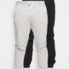Pier One 2 Pack - Trainingsbroek - Black/Mottled Light Grey -Pier One 7c8b5507bf4c4d598319bfbdcf35bd8d