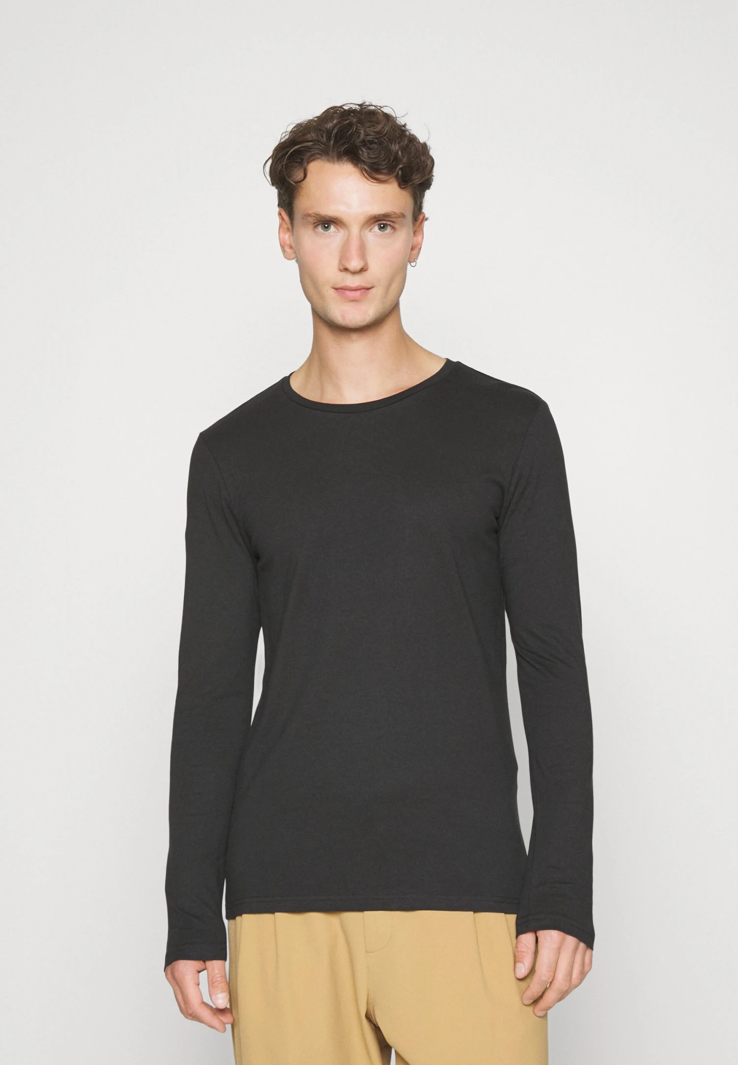 Pier One 2 Pack - Longsleeve - Black/Mottled Dark Grey 6 Pier One 2 Pack - Longsleeve - Black/Mottled Dark Grey - Afbeelding 4