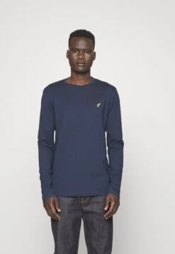 Pier One 3 Pack Unisex- Longsleeve - White/Dark Blue/Bordeaux -Pier One 91bde994a55e4baeb94cab5db37ae649