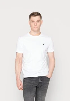 Pier One 5 Pack - T-Shirt Basic - White/Green/Bordeaux/Black/Beige -Pier One 936a0b661f614d6682dd46a0c78ae272