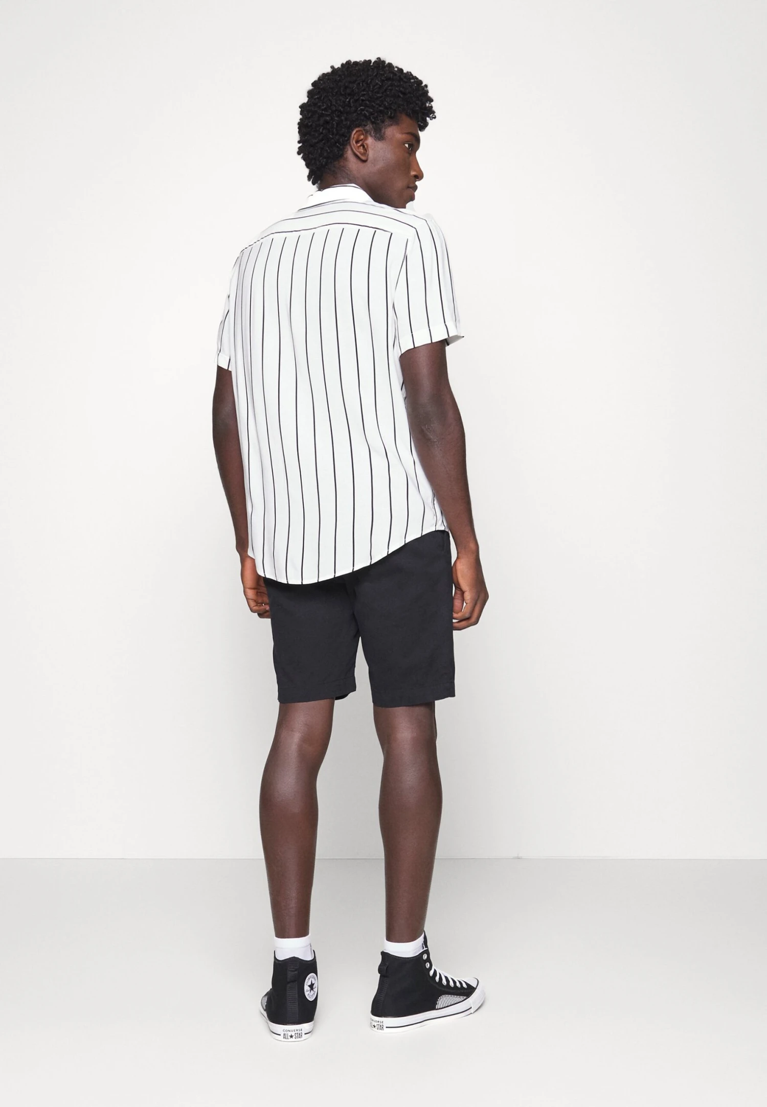 Pier One 2 Pack - Overhemd - Black/White 7 Pier One 2 Pack - Overhemd - Black/White - Afbeelding 5