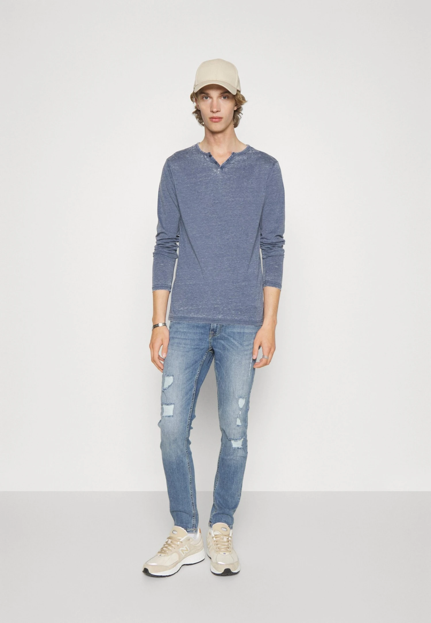 Pier One Longsleeve - Blue 4 Pier One Longsleeve - Blue - Afbeelding 2