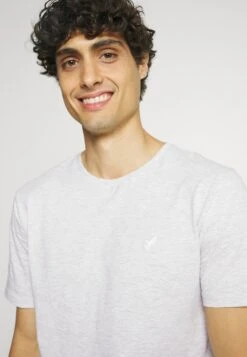 Pier One 5 Pack - T-Shirt Basic - Light Grey - 101_White - 001_Green - 602 15 Pier One 5 Pack - T-Shirt Basic - Light Grey - 101_White - 001_Green - 602 -Pier One bfc88b4fb0af436ea6df397e7b3e9a49