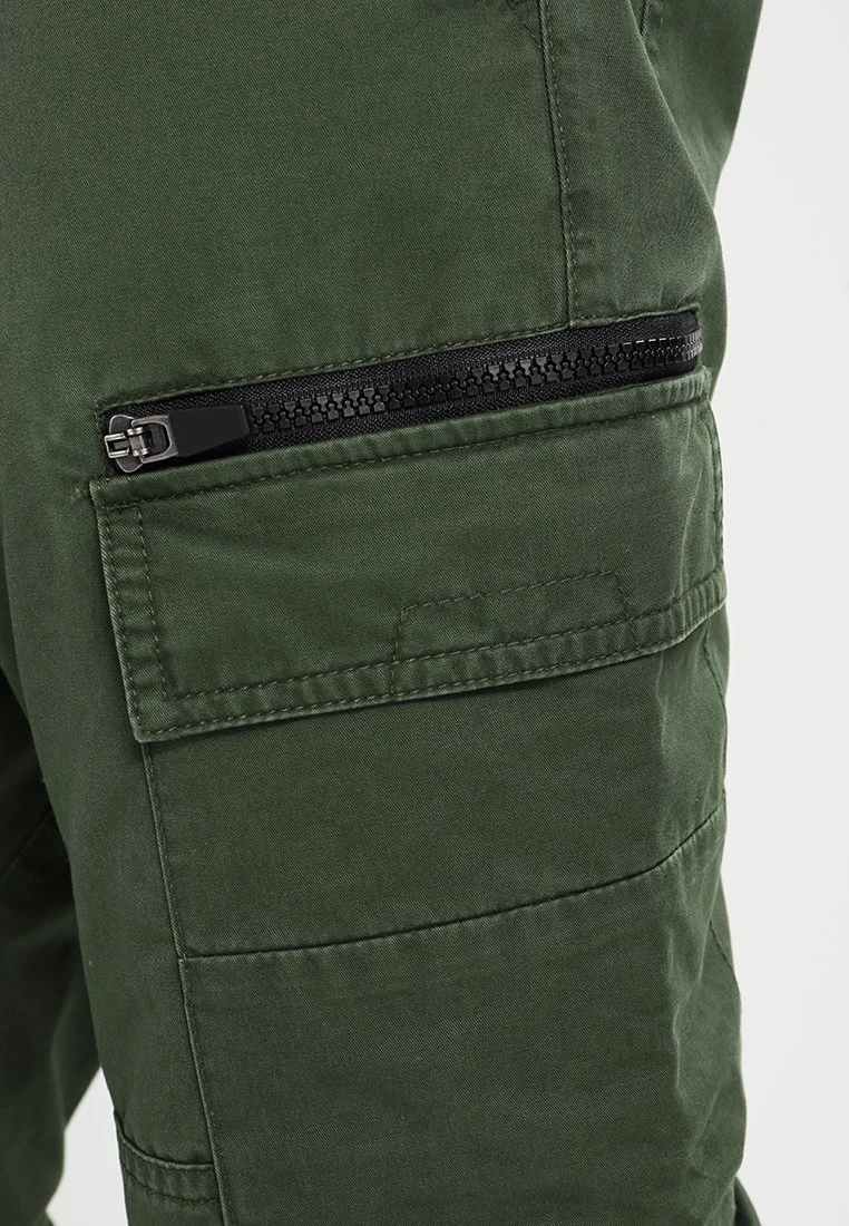 Pier One Cargobroek - Dark Green 6 Pier One Cargobroek - Dark Green - Afbeelding 4