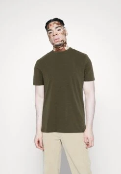 Pier One 7 Pack - T-Shirt Basic - White/Yellow/Lilac -Pier One c52d2a73bcc641eb855e8a04543c4428