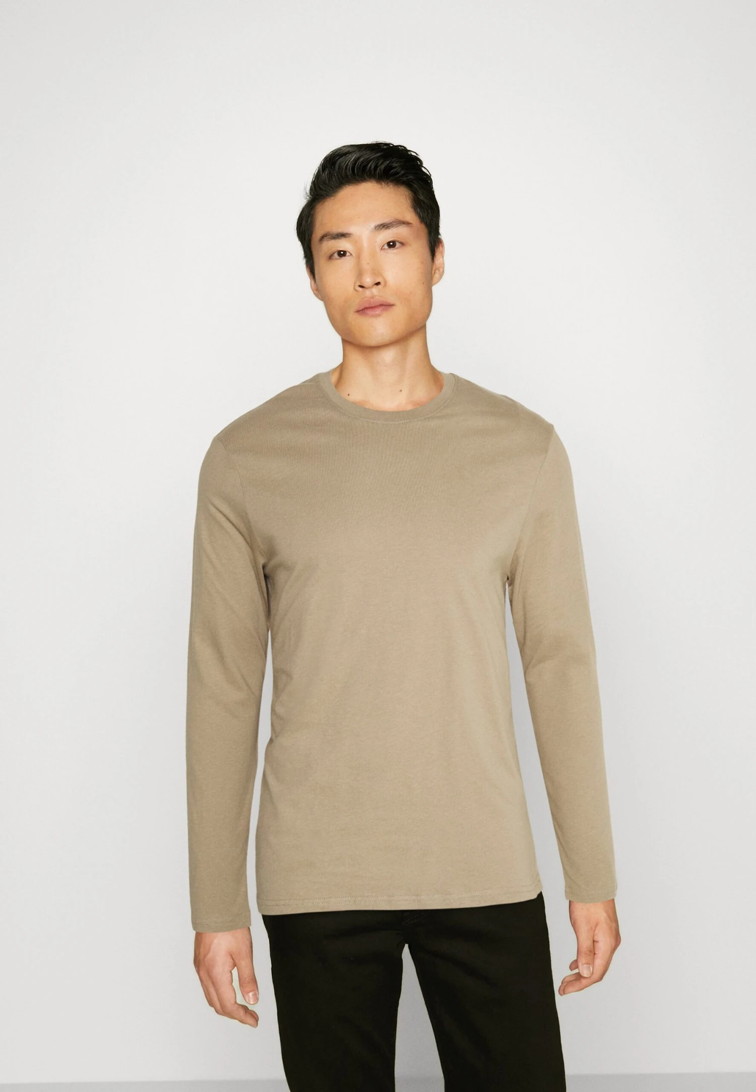 Pier One 5 Pack - Longsleeve - Tan/Light Blue/White 4 Pier One 5 Pack - Longsleeve - Tan/Light Blue/White - Afbeelding 2