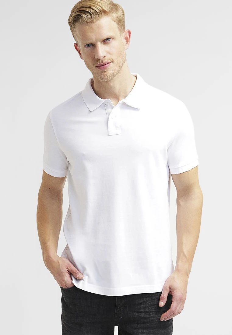 Pier One Basic - Poloshirt - White 3 Pier One Basic - Poloshirt - White
