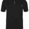 Pier One Tricolore Trim- Poloshirt - Black